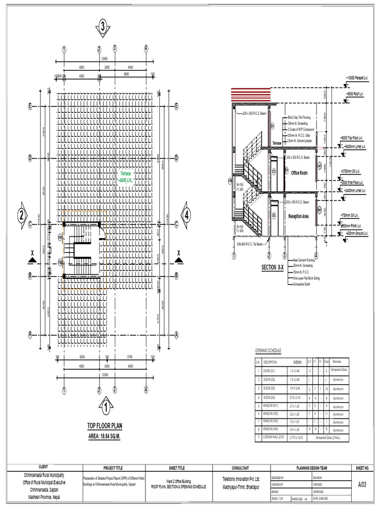 Top Floor Plan: Terrace +6000 LVL | PDF | Culture Of Queensland ...