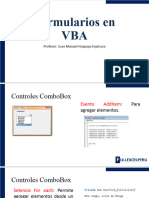 Formularios en VBA