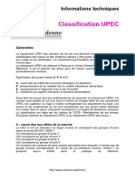 Ceramic Ardenne - Infos Techniques - Classification UPEC
