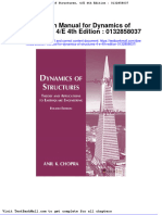 Full Download Solution Manual For Dynamics of Structures 4 e 4th Edition 0132858037 PDF Full Chapter
