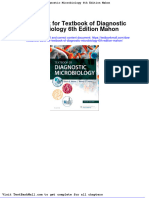 Full Download Test Bank For Textbook of Diagnostic Microbiology 6th Edition Mahon PDF Full Chapter