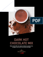 Valrhona Dark Hot Chocolate Mix Brochure