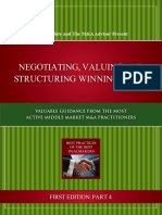 Part 4 Negotiating Valuing Structuring Winning Deals