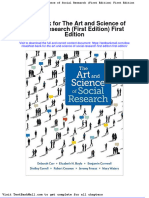 Full Download Test Bank For The Art and Science of Social Research First Edition First Edition PDF Full Chapter