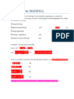 3 Equations de MAXWELL