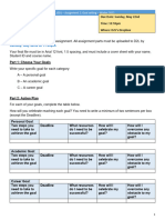 EFFL1001 Assignment 2 - Goal Setting