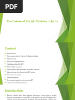 The Future of Electric Vehicles in India