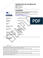 Calibrador Cal150 Calibración