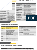 HSSE Questionnaire With Expected Evidence - English