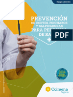 Cartilla-Prevencion Cortopunzantes Sector Salud