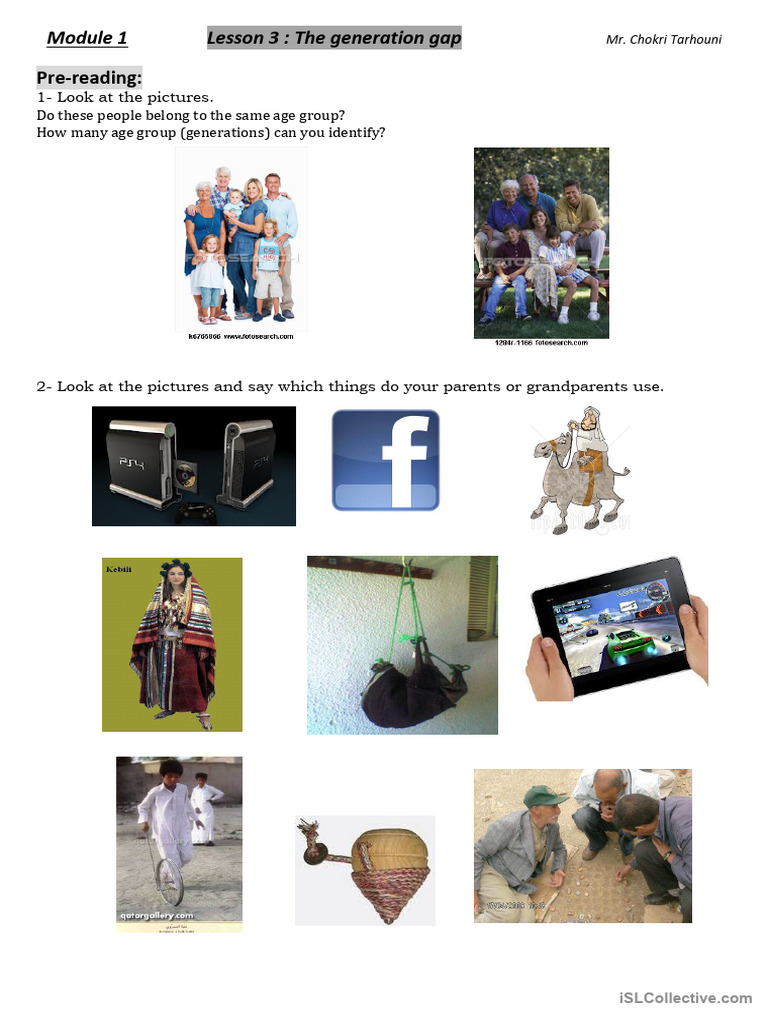 Understanding the Generation Gap | PDF | Adjective | Linguistics