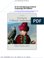 Full Download Test Bank For Introducing Cultural Anthropology 5th Edition PDF Full Chapter