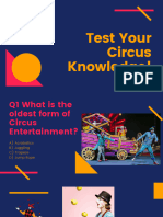Circus Quiz