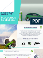 Présentation de Project de Mobilité Écologique - Senegal
