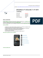 Bramka Ip Vidiline F Ip Wifi 14vdc