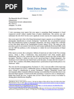 Sen. Hawley Letter To Pekoske On CBP One