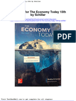 Full Download Test Bank For The Economy Today 15th by Schiller PDF Full Chapter