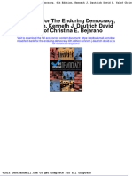 Full Download Test Bank For The Enduring Democracy 6th Edition Kenneth J Dautrich David A Yalof Christina e Bejarano PDF Full Chapter