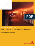 Technical Submittal - Sika's Passive Fire Protection Solutions - Removed