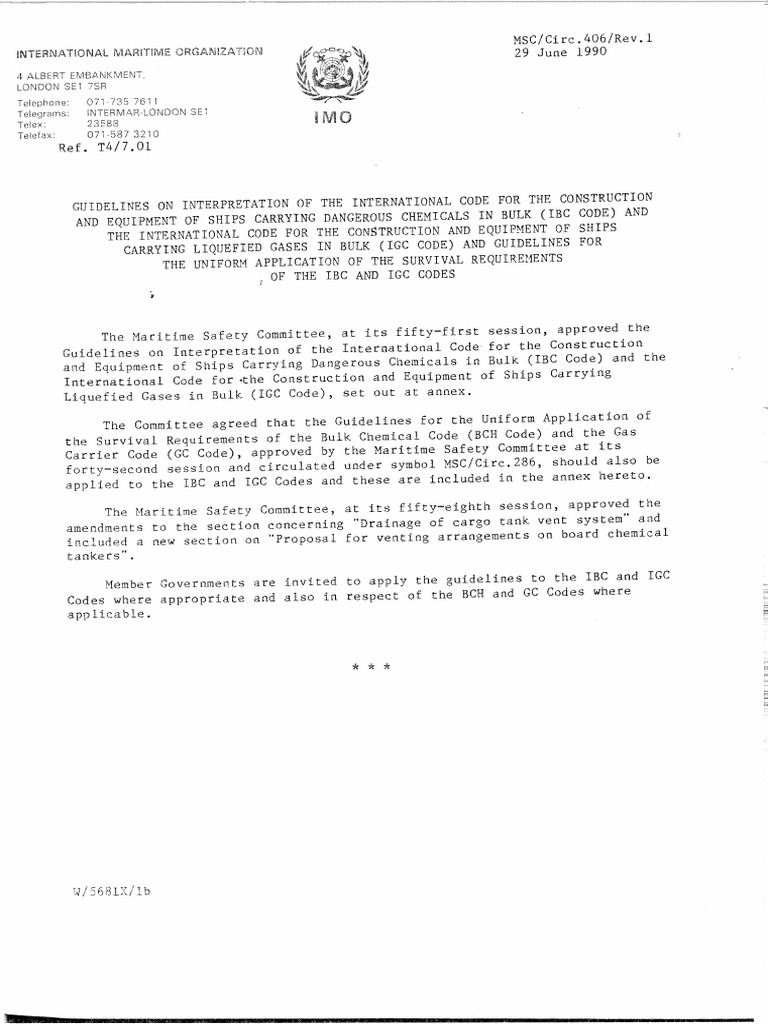 MSC.1-Circ.406-Rev.1 - Guidelines On Interpretation of International ...