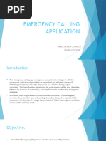 Emergency Calling Application