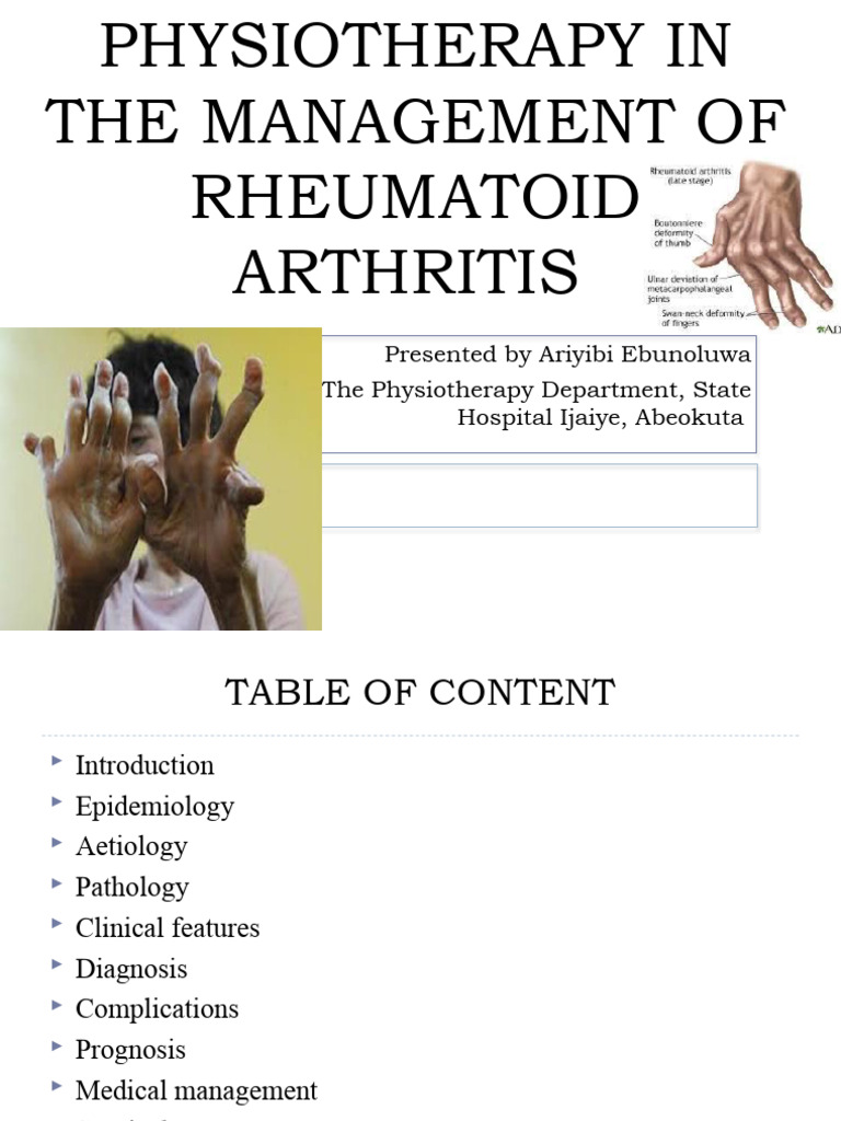Rheumatoid Arthritis | PDF | Rheumatoid Arthritis | Arthritis