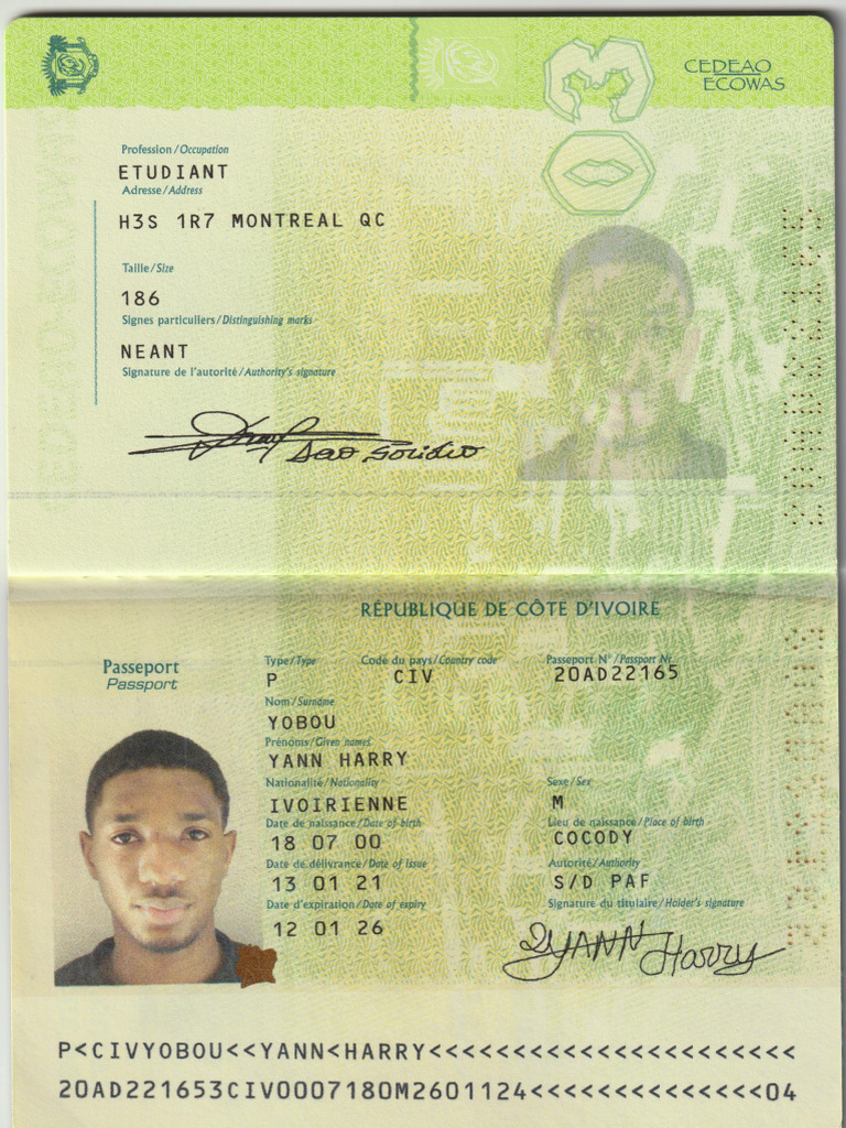 MODIFIER PASSEPORT visual data 5