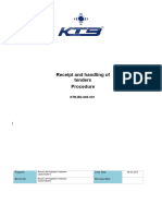 KTB-BD-005-V01 Tender Handling Procedure