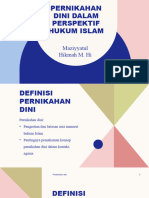 Pernikahan Dini Dalam Perspektif Hukum Islam