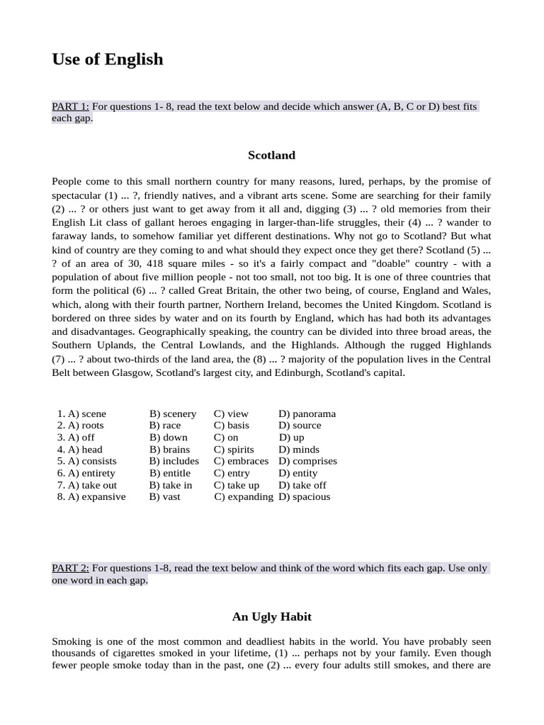 Reading C1 Pdf | English C1 Reading Practice Tests – SXEYQX