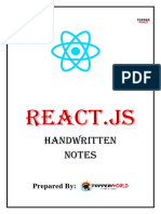 ReactJS Handwritten Notes