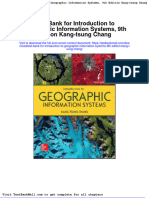 Full Download Test Bank For Introduction To Geographic Information Systems 9th Edition Kang Tsung Chang PDF Full Chapter