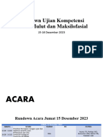 Rundown Acara Ujian Kompetens Desember 2023 Revisi