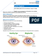 Blepharitis and Eyelid Hygiene