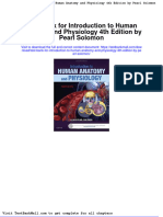 Full Download Test Bank For Introduction To Human Anatomy and Physiology 4th Edition by Pearl Solomon PDF Full Chapter