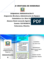 Brochure Denis Aguirre