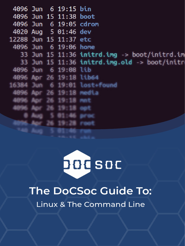 The docsoc guide to linux and the command line pdf operating system