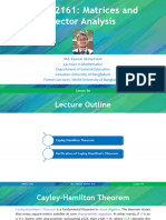 06 Matrices and Vector Analysis (Lesson 06)