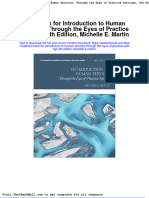 Full Download Test Bank For Introduction To Human Services Through The Eyes of Practice Settings 4th Edition Michelle e Martin PDF Full Chapter