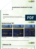 Strategies For Prophylaxis Treatment in High Risk Individuals