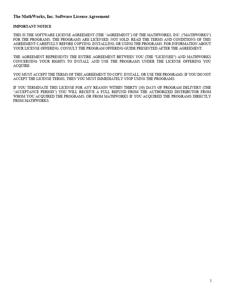 License Agreement | PDF | License | Source Code