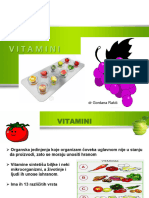 Vitamini: DR Gordana Rakić