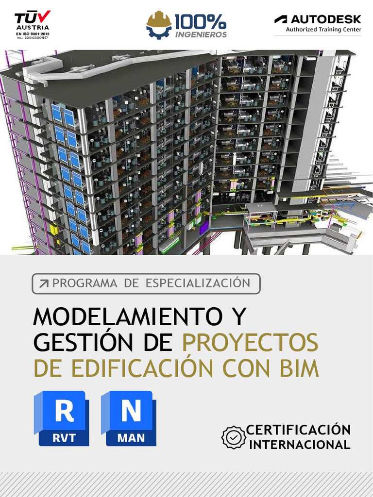 Brochure Modelamiento y Gestión de Proyectos de Edificación Con Bim ...