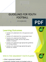 Guidelines For Youth - Football