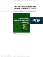 Full Download Test Bank For Introduction To Medical Surgical Nursing 5th Edition Linton PDF Full Chapter