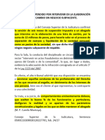 Abog Suspendi Por Intervenir en La Elaboración de Una Letra de Cambio