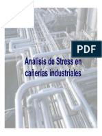 Analisis de stress en cañerias industriales