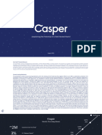Casper Investor Presentation 2Q'21 August Update