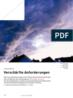 Sturmsicherheit - Verschärfte Anforderungen Windsogsicherung - 2011