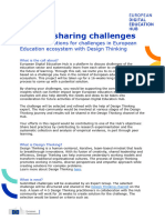 Call For Challenges - Design Thinking Project 2023